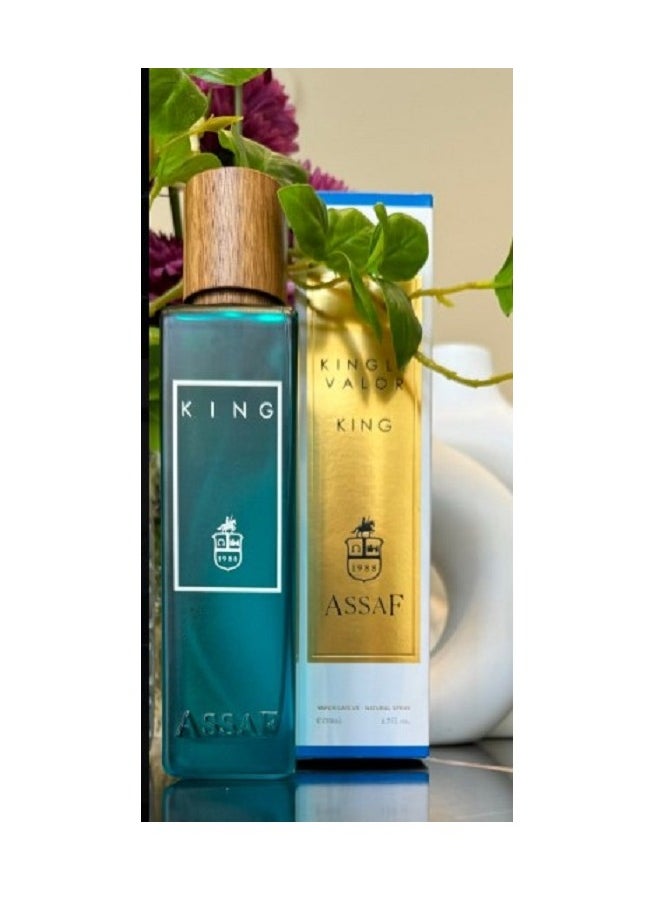 Assaf Kingly Valor (King) Perfume 200 ml Eau de Parfum | عطر عساف كينجلي فالور (كينج) 200 مل او دى بارفان